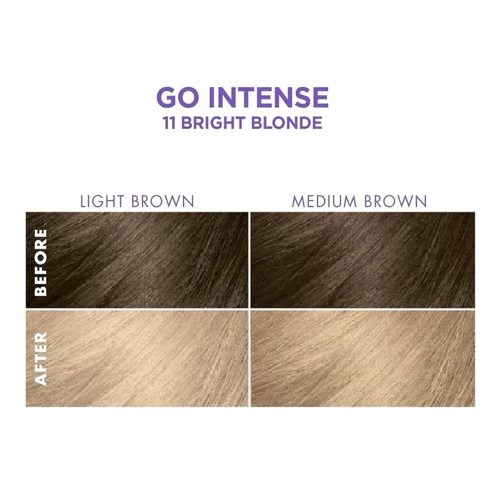 Dark & Lovely Go Intense 11 Bright Blonde Anti-drying Creme Hair color